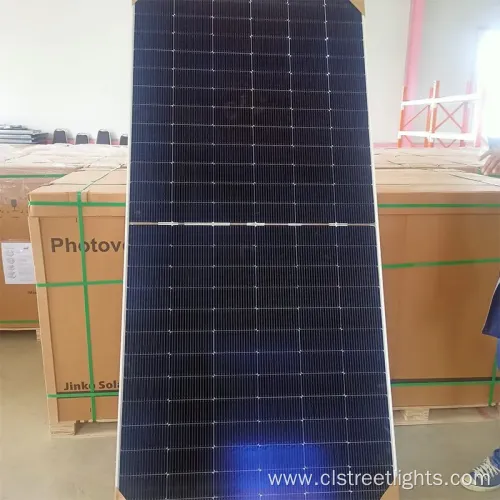 High PV Efficiency 625~650W N-Type Bifacial Solar Panels with TOPCon Technology for Solar Systems